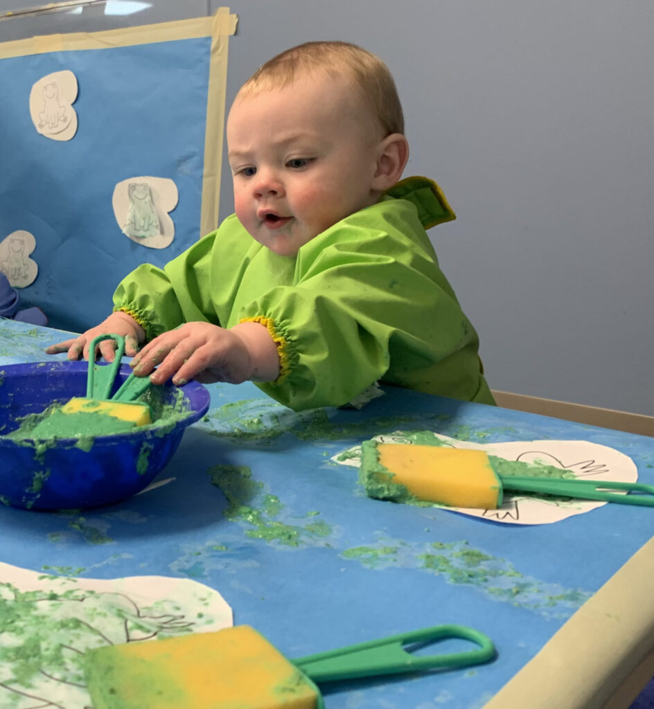 Sensory Art Classes for Babies | Over The Moon Parenting Archive - Over ...